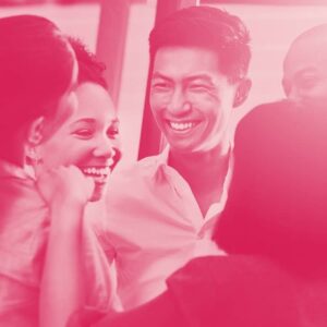 Professionals networking — remote high ticket sales starts with relationships